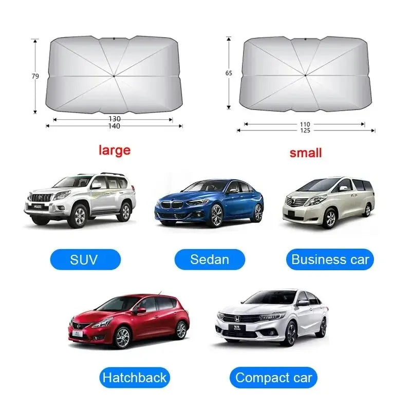 SunGuard™ Car Sunshade Umbrella