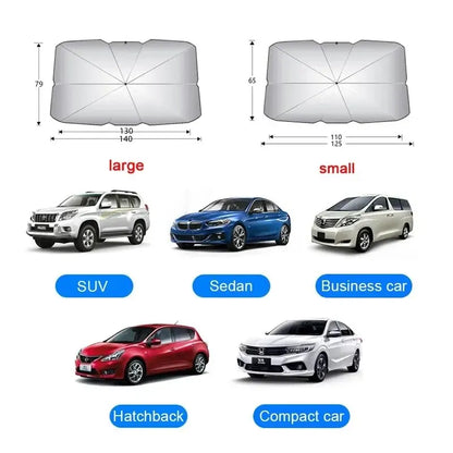 SunGuard™ Car Sunshade Umbrella